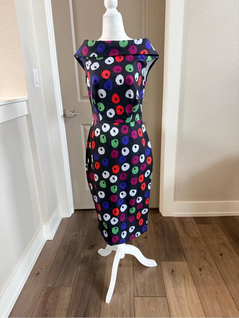 Unique vintage x Barbie 60th anniversary Sheath Dress size medium